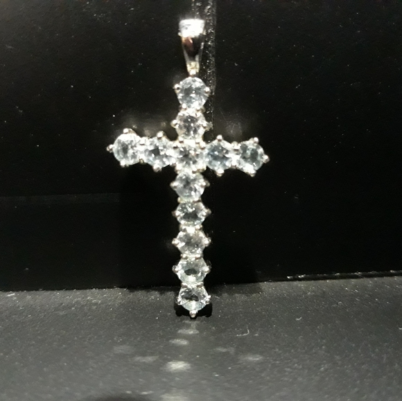 OOAK Other - Natural Sky Blue Topaz Pendant